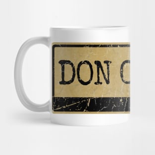 Aliska text black retro - Don Gibson Mug